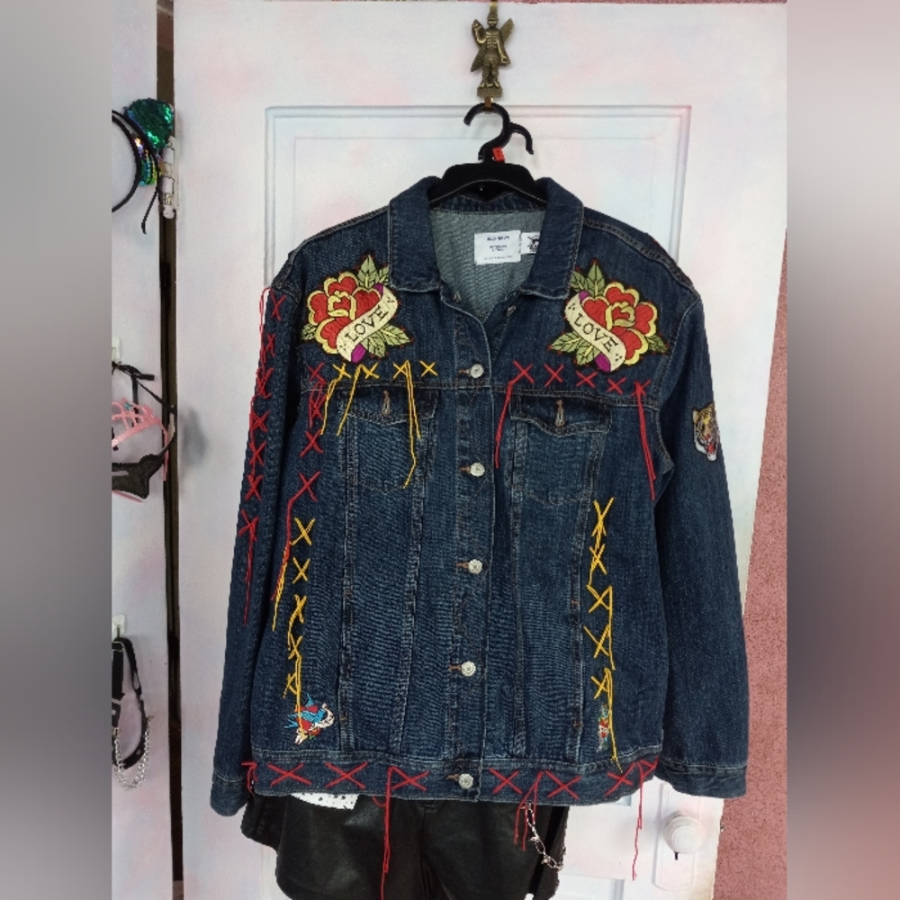 Rage Against the Sewing Machine custom OOAK works-in-progress! Like 2 follow! - Picture 5 of 16